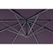 Global Industrial Cantilever Umbrella w/ Crank, Tilt & Cross Brace, Olefin Fabric, 10'W, Navy 436972NV - alternate 4